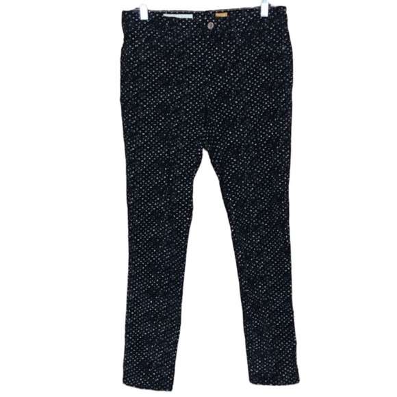 Pilcro & The Letterpress Serif Corduroy Anthropologie Ankle Crop Like New Sz 28 - Picture 1 of 8